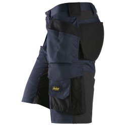 AllroundWork, Stretch shorts med loose fit og hylsterlommer