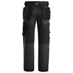 AllroundWork, stretch arbejdsbukser+ med loose fit og hylsterlommer