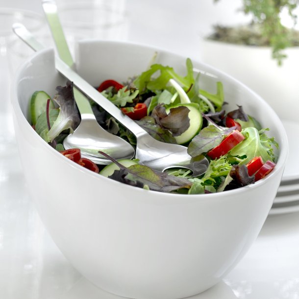 Salatskl m/bestik 2.5 L