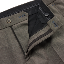 Uldbukser i Fitted Fit