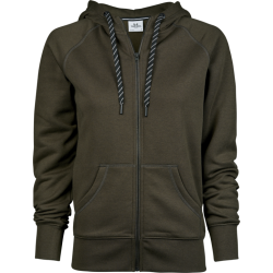 Fashion full zip hood STYLE 5436