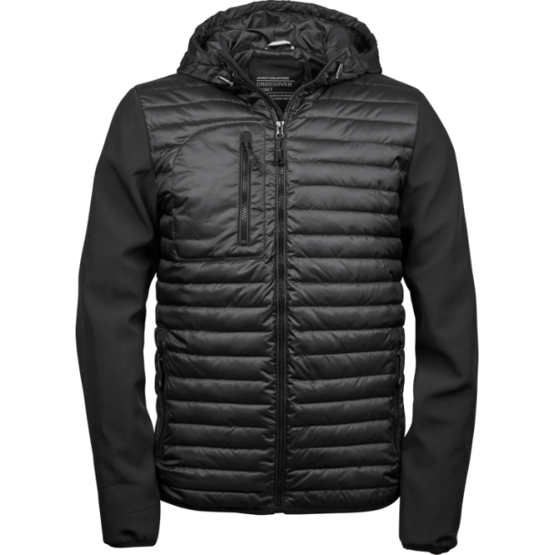 Hooded crossover jacket STYLE 9628