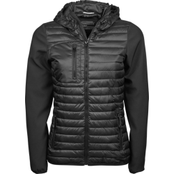 Hooded crossover jacket STYLE 9629