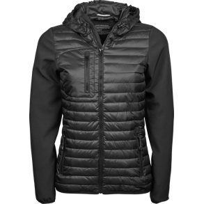 Hooded crossover jacket STYLE 9629