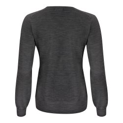 Merino Pullover med v-hals Dame