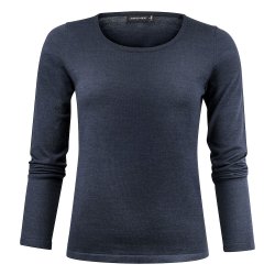 Merino Pullover med rund hals Dame