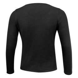 Merino Pullover med rund hals Dame