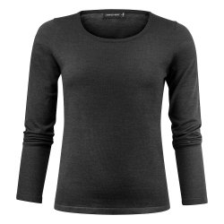 Merino Pullover med rund hals Dame