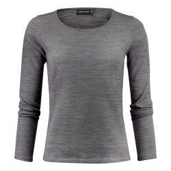 Merino Pullover med rund hals Dame