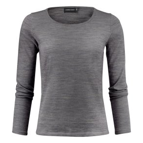 Merino Pullover med rund hals Dame