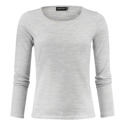 Merino Pullover med rund hals Dame