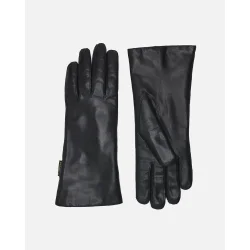 Skindhandske med pelsfor