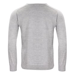 Merino Pullover med v-hals Herre