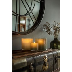 Orrefors Jernverk lysestage - green