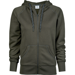 Fashion full zip hood STYLE 5436