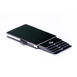 Secure Kortholder, sort