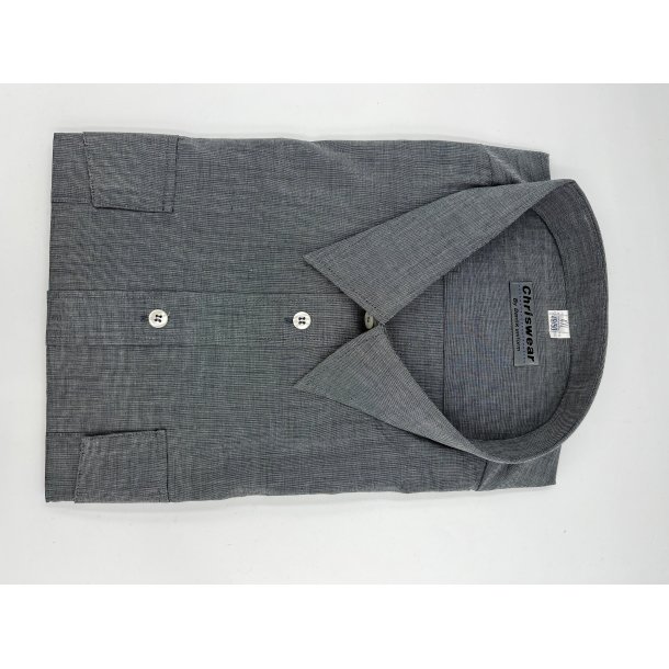 Uniformsskjorte - grmeleret