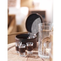 Brnno Snapseglas Etui 2,5 cl.