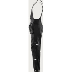 H�ndv�rkeroveralls med stretch, sort