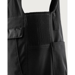H�ndv�rkeroveralls med stretch, sort