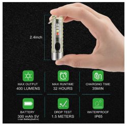 SPERAS S11 Mini Key lygte