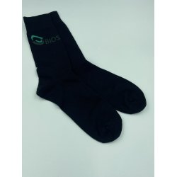 4-Pak Klazig Double Layer Strmper, sort